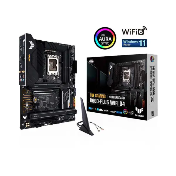 Tuf Gaming Motherboard B660-plus Wifi D4 Scheda madre supporta Cpu 12700/12400f Intl B660 Lga 1700