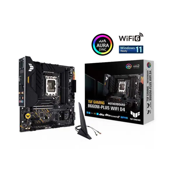 Tuf Gaming B660m-plus Wifi D4 Heavy Gunner Scheda madre Gaming Scheda madre Supporto memoria D4 Supporto Cpu 12700 12400f