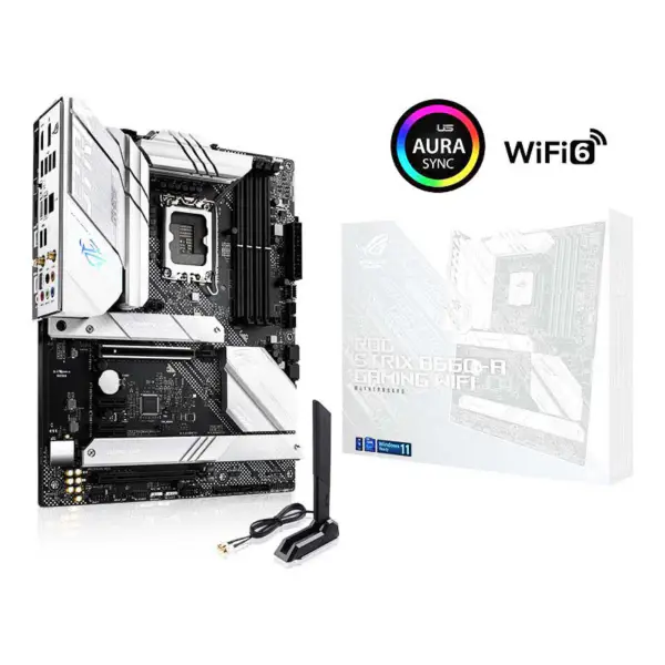 Rog Strix B660-a Gaming Wifi D4 Snow Blowing Scheda Madre Supporto Cpu 12a Generazione Intl B660 Lga 1700