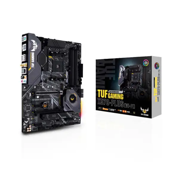 Tuf Gaming X570-plus Wi-fi Support Cpu 5700g/5800x/5900x E X570 Socket Am4 Gaming Motherboard