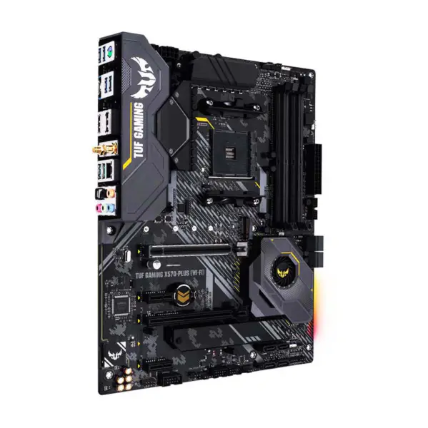 Tuf Gaming X570-plus Wi-fi Support Cpu 5700g/5800x/5900x E X570 Socket Am4 Gaming Motherboard