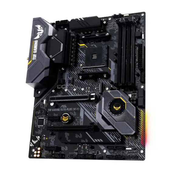 Tuf Gaming X570-plus Wi-fi Support Cpu 5700g/5800x/5900x E X570 Socket Am4 Gaming Motherboard