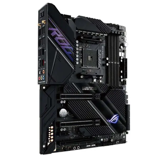 Rog Crosshair Viii Dark Hero C8dh Scheda madre da gioco e X570 Supporta Cpu 5900x 5800x 5600x Socket Am4