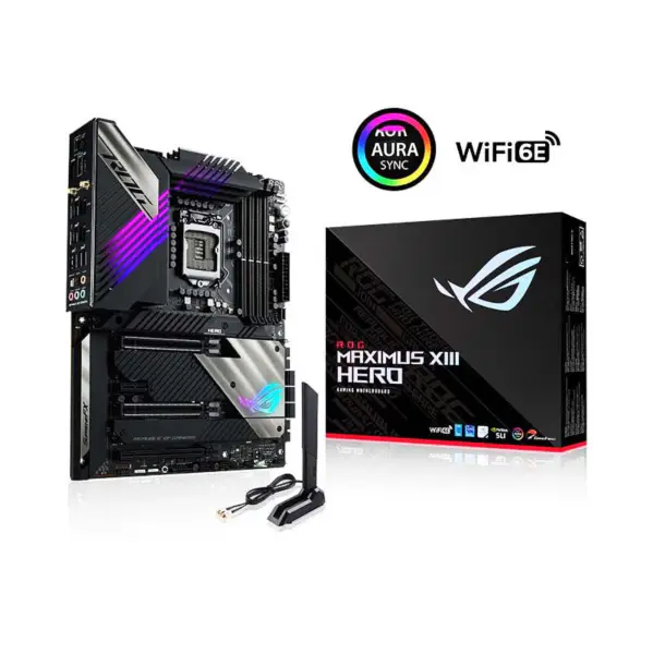 Rog Maximus Xiii Hero M13h Scheda Madre Supporta Cpu 10900k/10700k 14+2 Moduli di Alimentazione Intl Z590 Lga 1200
