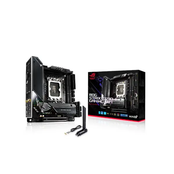Rog Strix Z690-i Gaming Wifi Scheda Madre Itx Mini Board Supporto Memoria Ddr5 Cpu 12900k 12700k Intl Z690 Lga 1700