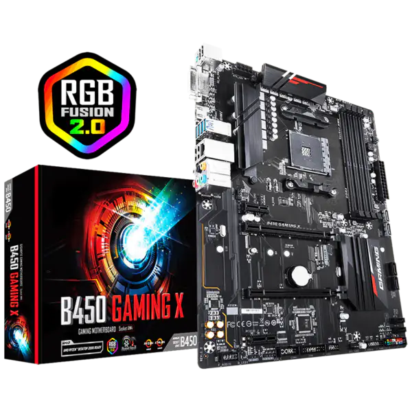 B450 Desktop B450 Gaming X I3 I5 I7 Sata2.0 4pcs Ddr4 2933/2667/2400/2133 Mhz