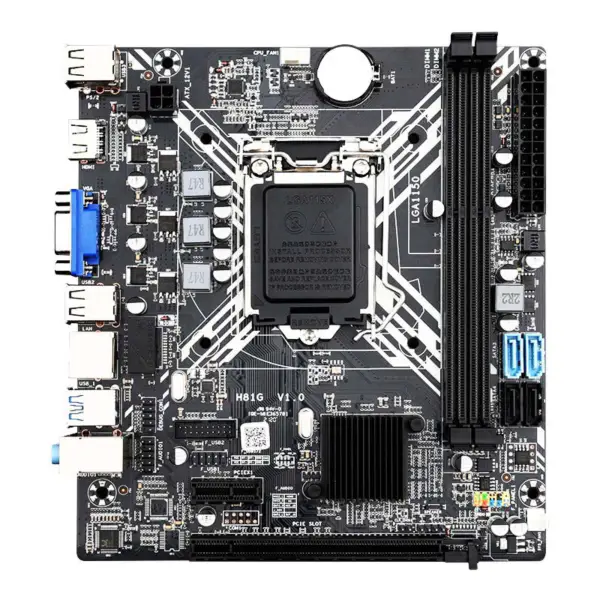 Laptop Scheda Madre H81g 1150 Scheda Madre I3 I5 I7 supportata Scheda Madre Micro Atx H81 Ddr3 Scheda Madre