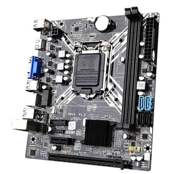 Laptop Scheda Madre H81g 1150 Scheda Madre I3 I5 I7 supportata Scheda Madre Micro Atx H81 Ddr3 Scheda Madre