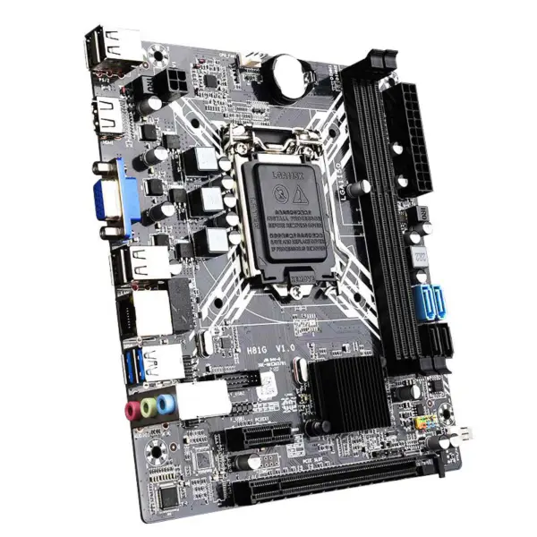 Laptop Scheda Madre H81g 1150 Scheda Madre I3 I5 I7 supportata Scheda Madre Micro Atx H81 Ddr3 Scheda Madre