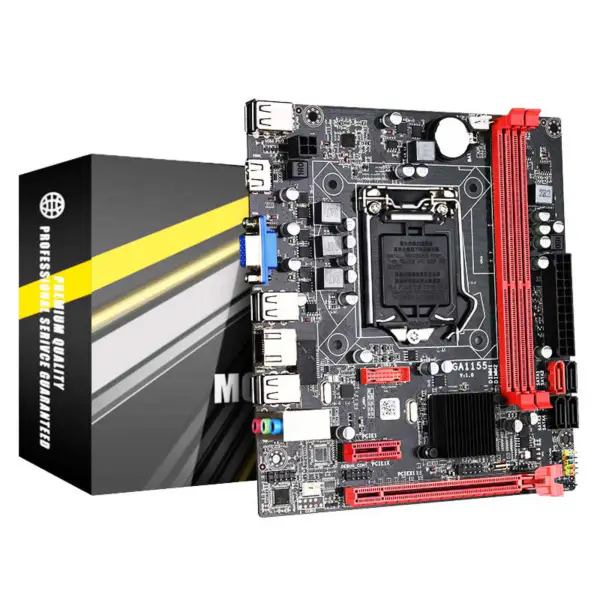 Scheda madre Riserless B75 Presa Lga1155 Scheda madre Gaming Ddr3 ad alte prestazioni per Pc Mainboard