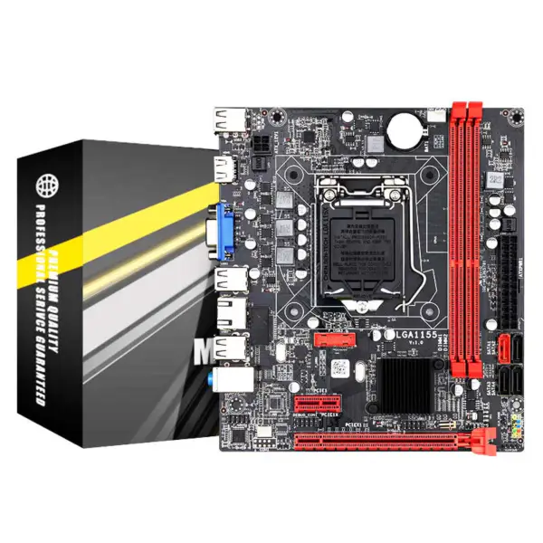 Scheda madre X99 B75 Lga1155 Presa Scheda madre ad alte prestazioni Gaming Ddr3 Pc Mainboard