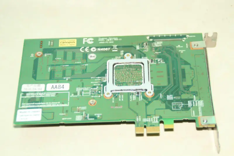 Canopus FIRECODER Blu-ray MHX-C1 PCI X1 Scheda hardware ad alta velocità AM09-PC-809