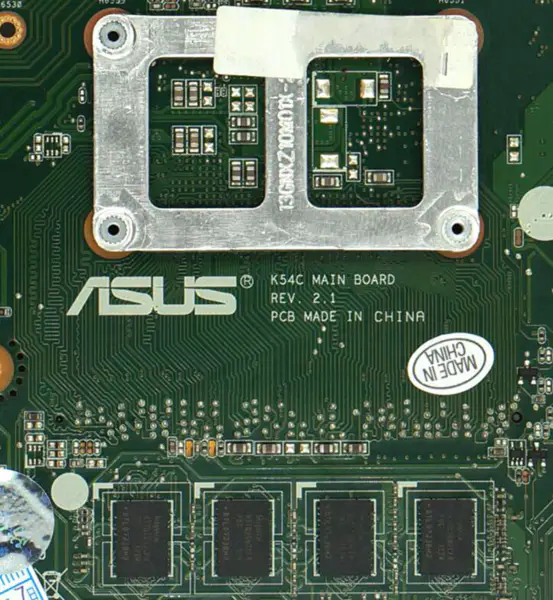 Scheda madre Asus X54C