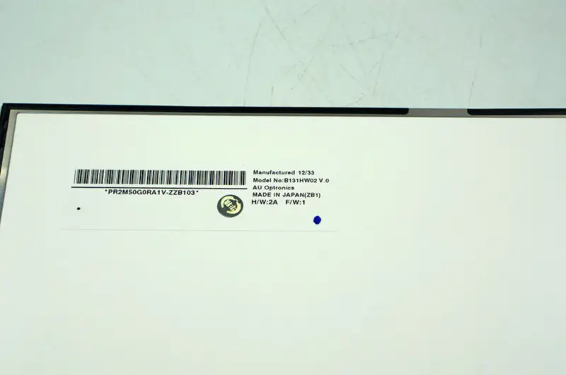 Schermo Sony LT131EE11000 B131HW02