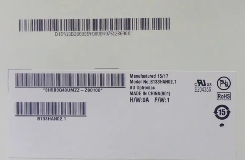 ASUS UX305 UX305FA UX305CA UX305LA sostituzione schermo led B133HAN02.1