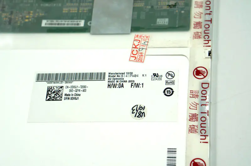 B141PW04 V.1 V1 per DELL E6410 E5410 LTN141BT10 001 LP141WP2 TPA1 LCD SCREEN 30PIN EDP 1440*900