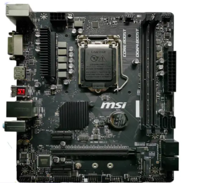 MSI B360M-S02 Scheda madre LGA1151 DDR4 64GB Supporta CPU di 8/9ª generazione 9700KF 9900K M-ATX