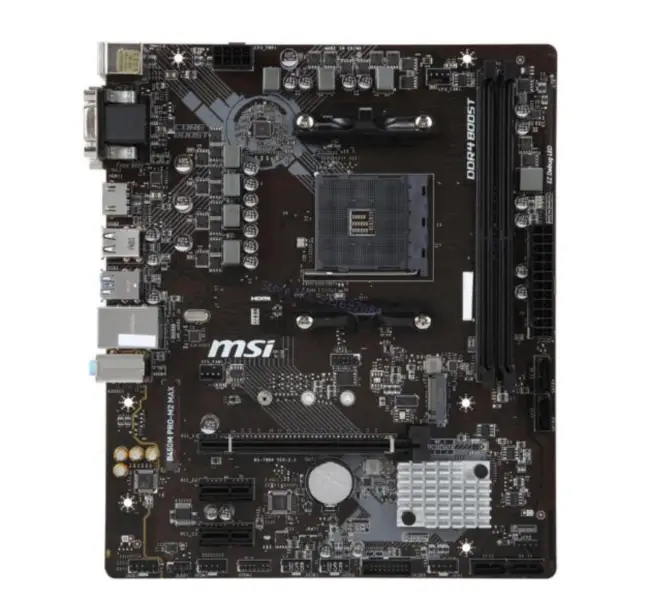 MSI B450M PRO-M2 MAX Scheda madre DDR4 64GB HDMI M.2 USB 3.2