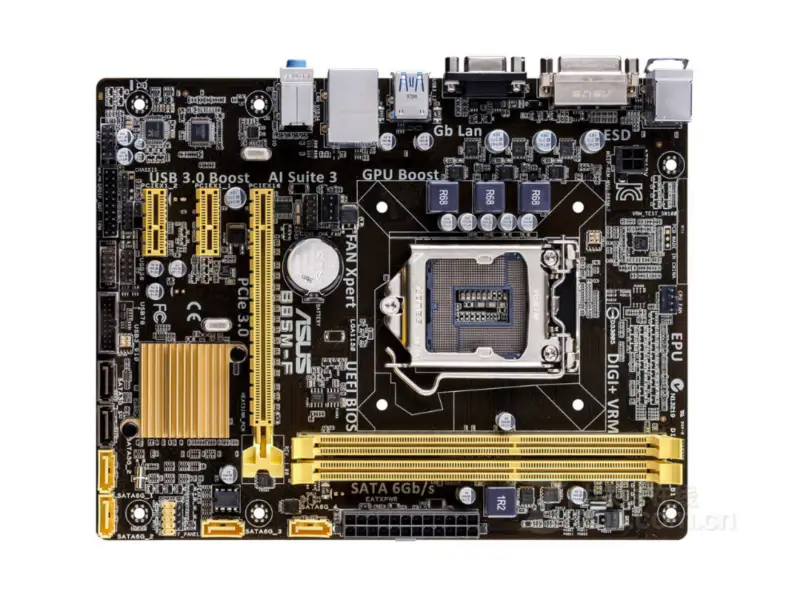 Asus B85M-F Scheda madre desktop B85 LGA 1150 i7 i5 i3 DDR3 16G SATA3 USB3.0 Micro-ATX