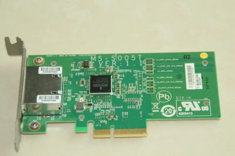 Broadcom BCM5718 VER:1.1 Scheda di rete Gigabit a doppia porta