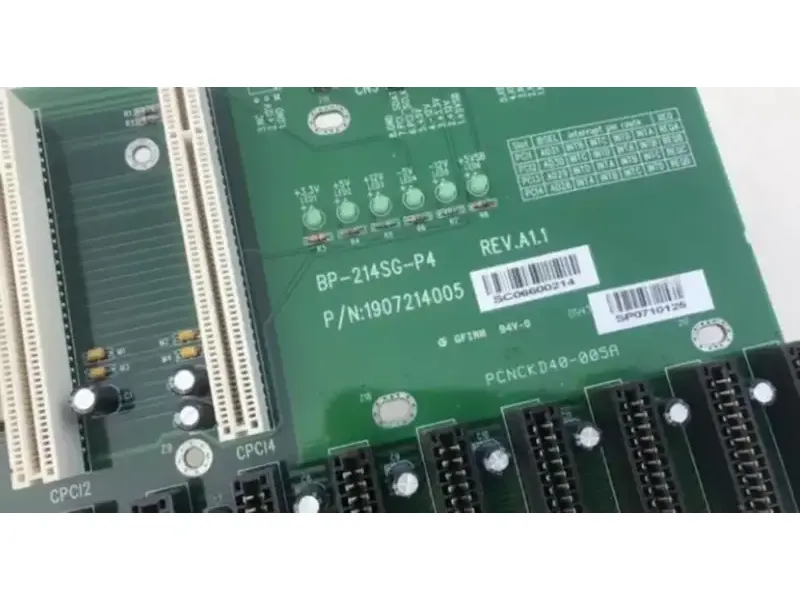 AAEON BP-214SG-P4 REV.A1.1 scheda madre industriale backplane 14 slot con ISA