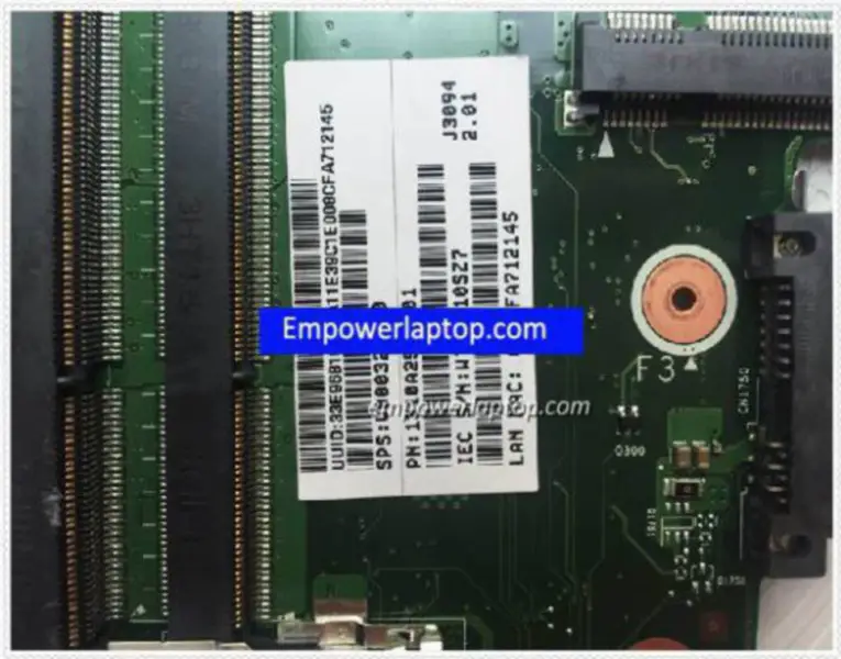 Scheda madre Toshiba BD10F-6060A2566201-MB-A02 Satellite V000325060