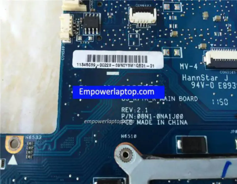 Scheda madre Toshiba C670 08N1-0NA1J00