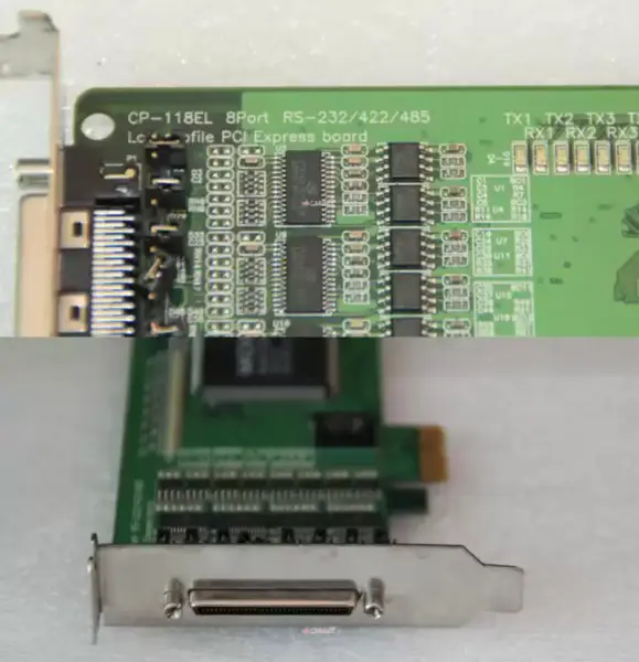 Scheda madre industriale MOXA CP-118EL 8 PORTE RS-232/422/485 PCIe SERIAL CARD