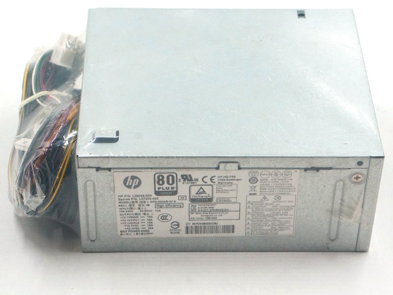 PSU per HP 800 Z2 G4 4Pin 650W commutazione alimentatore DPS-650AB-30 A L36048-003 L36049-003 L57253-003