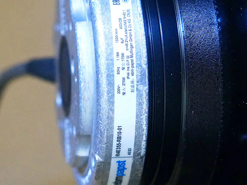 Ventilatore Ebmpapst R4E355-RB10-01