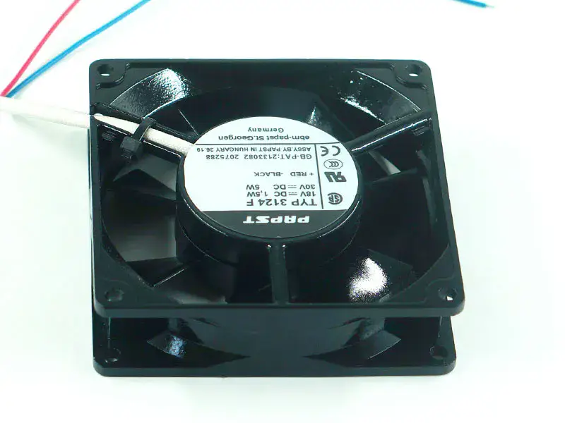 Ventilatore PAPST TYP3124F DC 18V 5w 30V