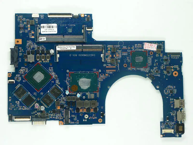 Scheda madre HP 17-AB 17-W 915468-601 915468-001 DAG37DMBAD0