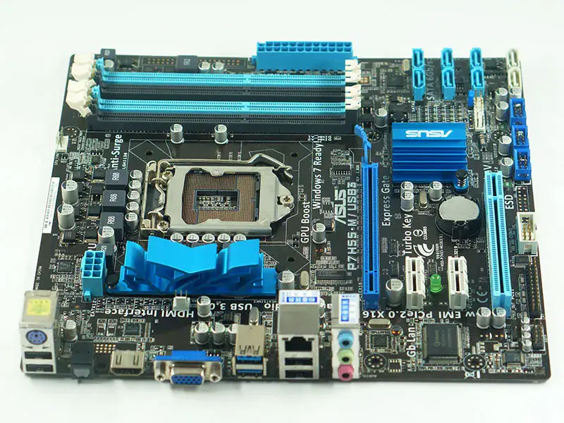 Scheda madre Asus P7H55-M/USB3