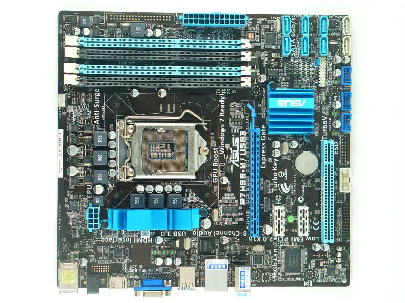 Scheda madre Asus P7H55-M/USB3