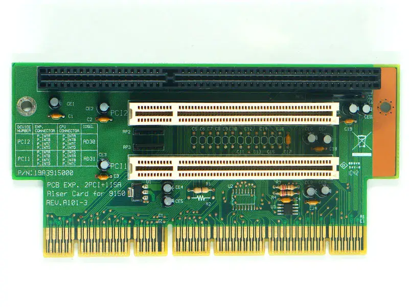 Scheda Riser Advantech 19A3915000 9150 REV.A101-3