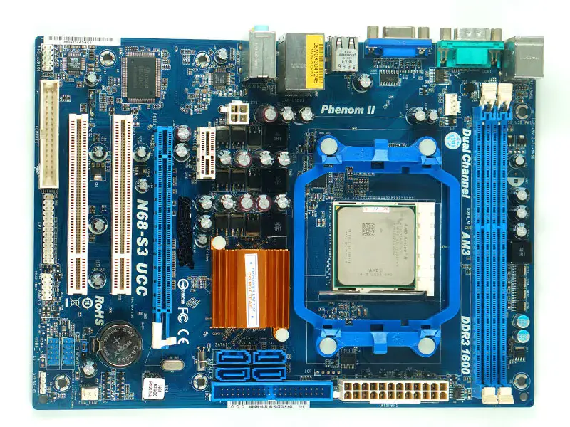 Asrock Asrock AM3 integrata piccola scheda madre N68-S3 UCC