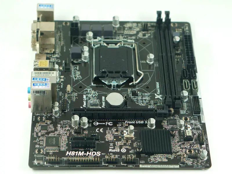 Scheda madre Asrock H81M-HDS