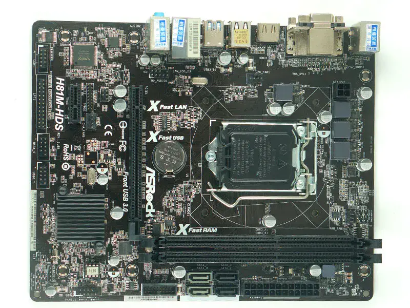 Scheda madre Asrock H81M-HDS