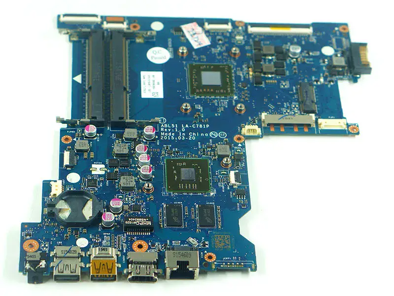 Scheda madre HP 814611-001 15-AF ABL51 LA-C781P