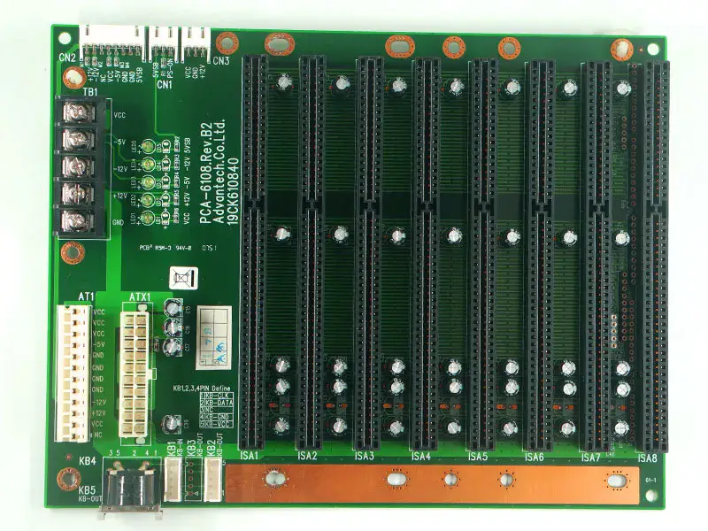 Backplane industriale a 8 slot di Advantech IPC-6608 PCA-6108 Rev. B2