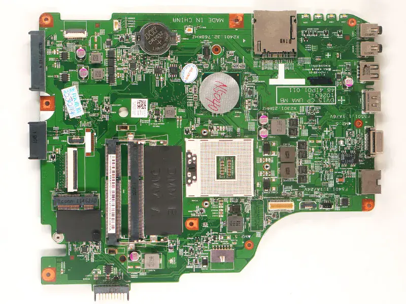 Scheda madre Dell N5040 1540 HM57 DV15 10263-1