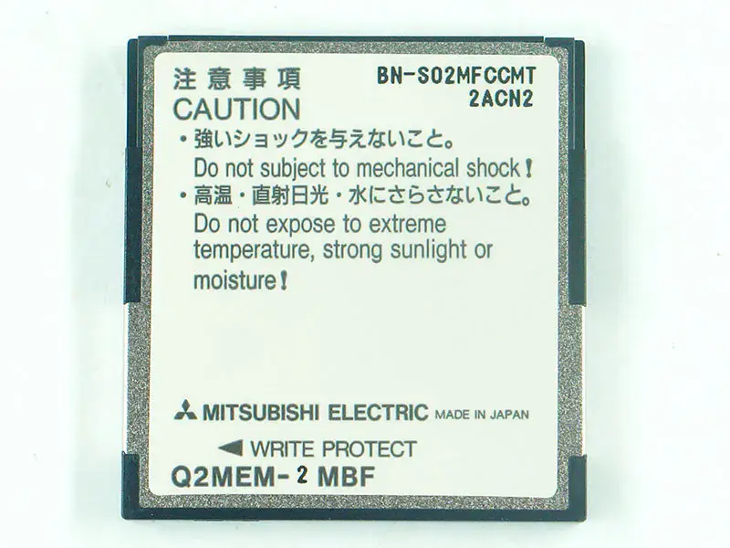 Mitsubishi Q2MEM-2MBF Scheda di memoria flash lineare 2M BYTES