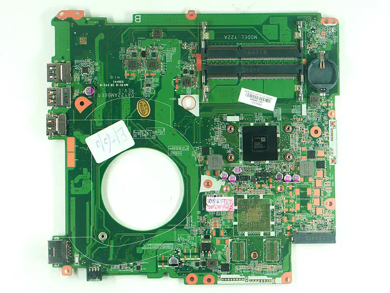 HP 809988-001 809988-501 809988-601 DAY22AMB6E0 E1-6010U Scheda madre DDR3