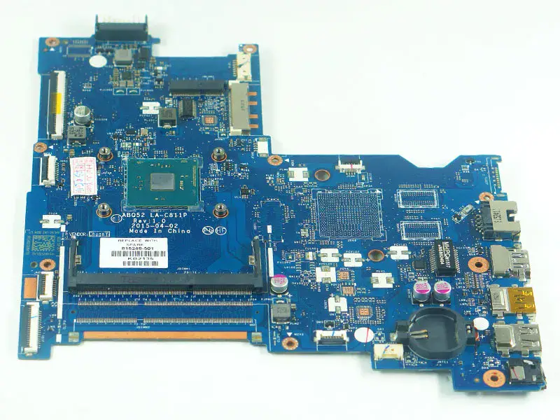 HP 15-AC 15-AC010NU 815248-001 Scheda madre ABQ52 LA-C811P