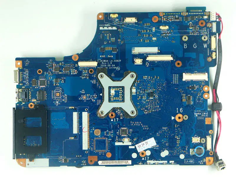 Scheda madre Toshiba K000092150 L500 L555