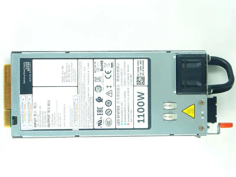 1100W DC alimentatore PSU per Dell R620 R630 R720 R730XD R520 NX3200 1100W 5G4WK Y1MGX E1100D-S0