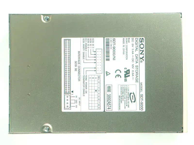 Driver nastro SONY SDT-9000 SDT-9000/NI