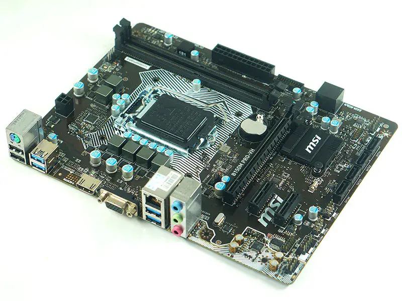MSI B150M PRO-VH B150 LGA 1151 G4560 Scheda madre Micro-ATX
