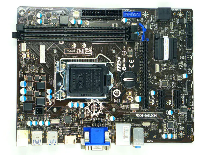 MSI H81M-E34 Scheda madre LGA1150 DDR3