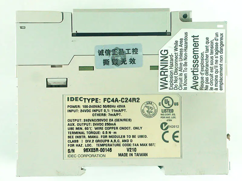 PLC IDEC FC4A-C24R2